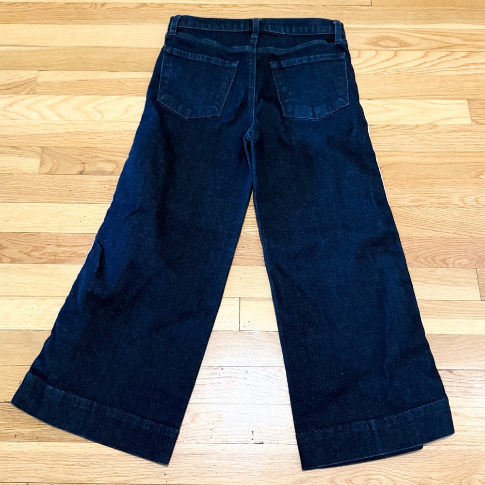 J Brand Liza Mid-Rise Wide Leg Culotte Jeans – Border | Size 26 - Picture 13 of 15